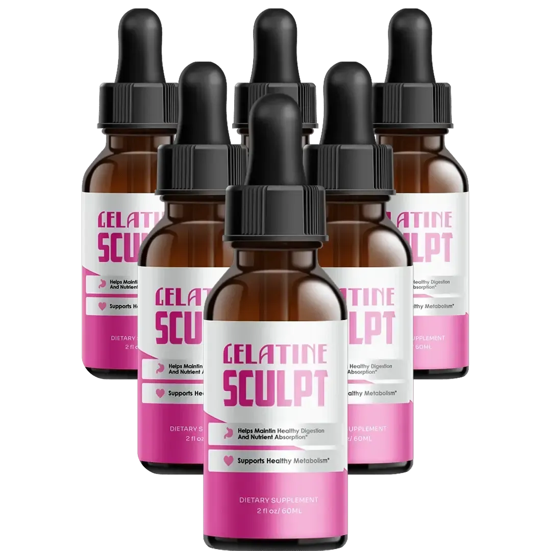 Gelatine Sculpt order 6bottles