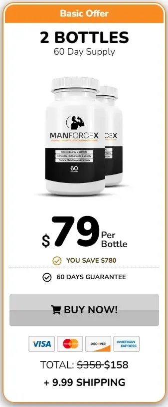 ManForceX 2 bottles