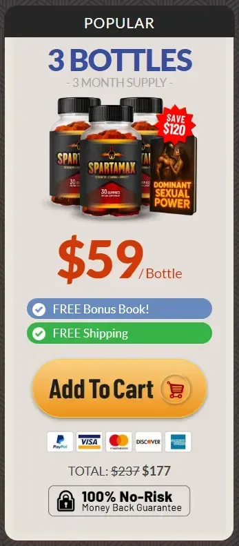 Buy Spartamax 3 bottles
