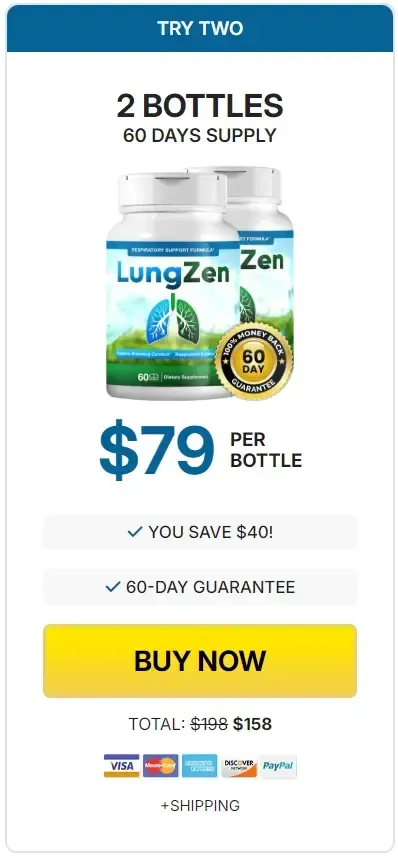 LungZen 2bottles Price