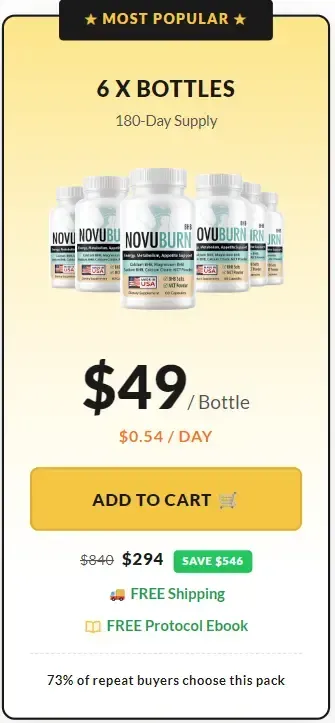 Buy Novuburn 6 bottles