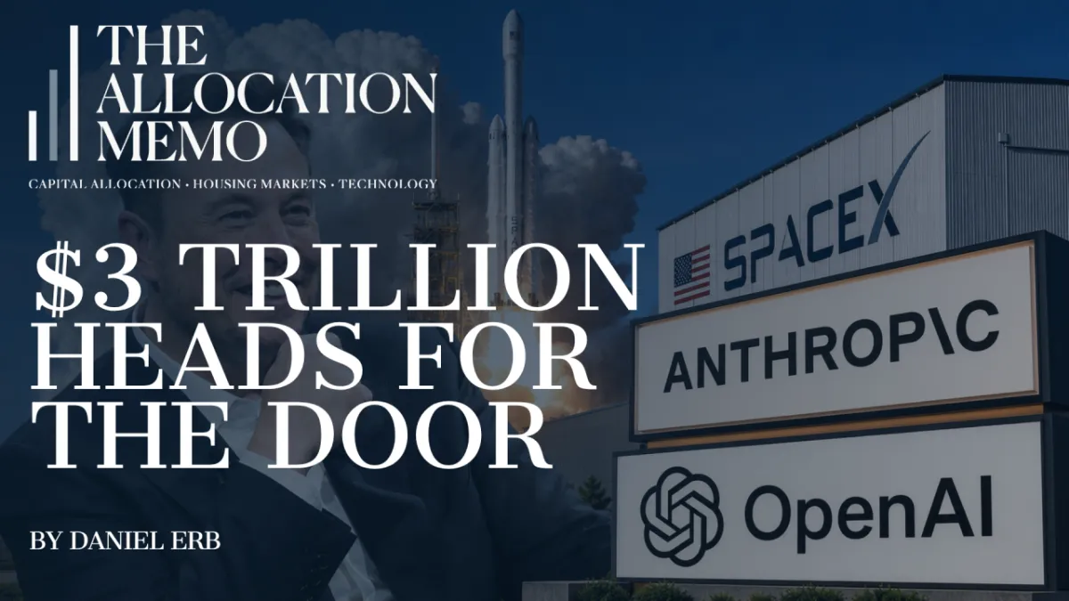 The Exit Window: $3 Trillion Heads for the Door