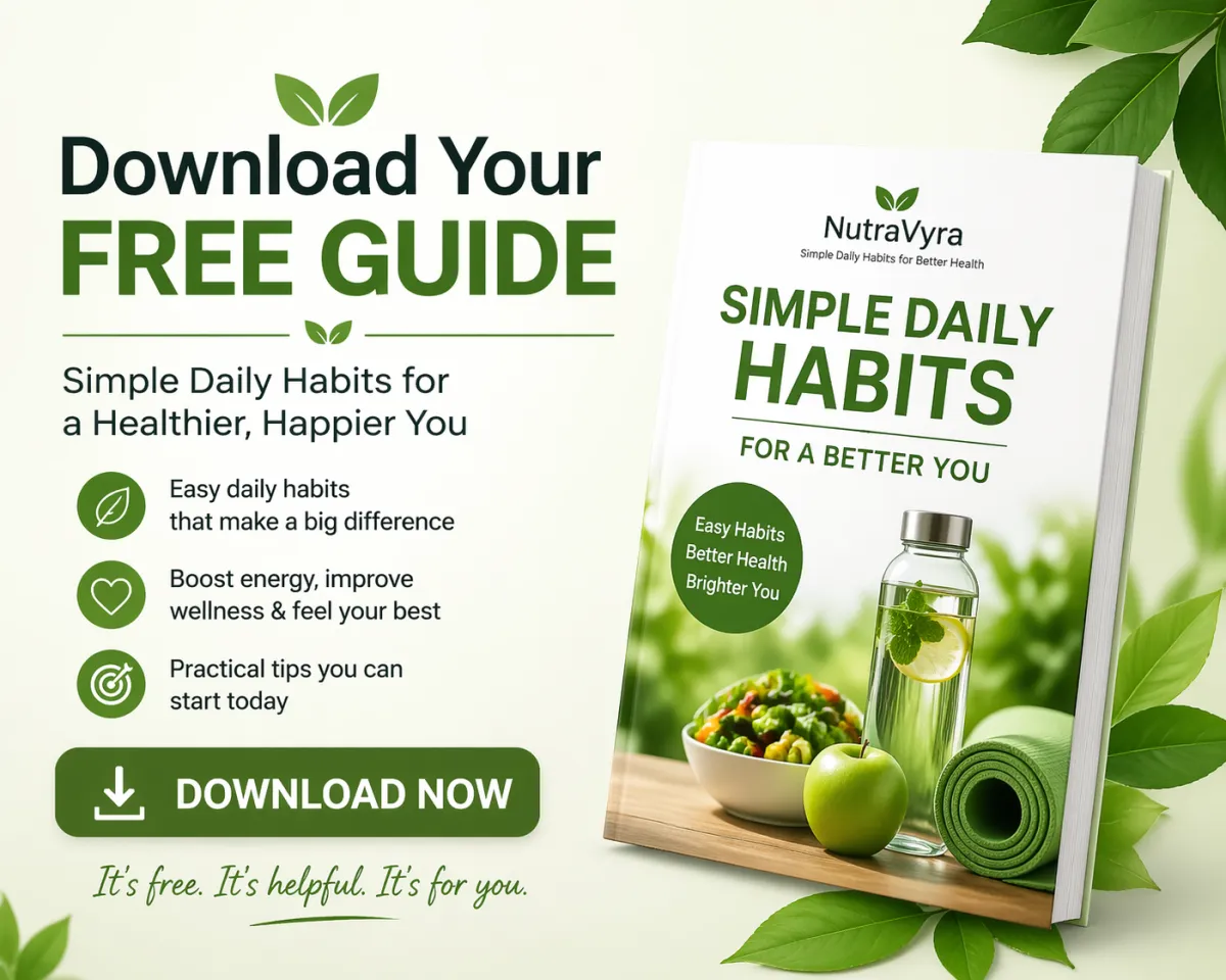 7 Simple Daily Habits eBook Mockup