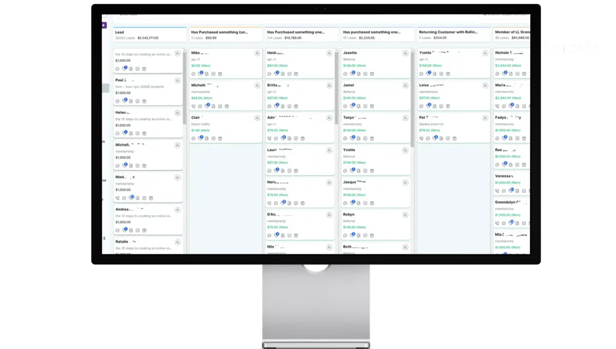 Sales Pipeline board