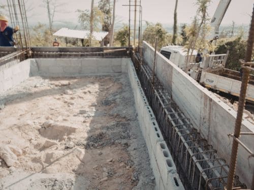 Concrete Foundation Installing 