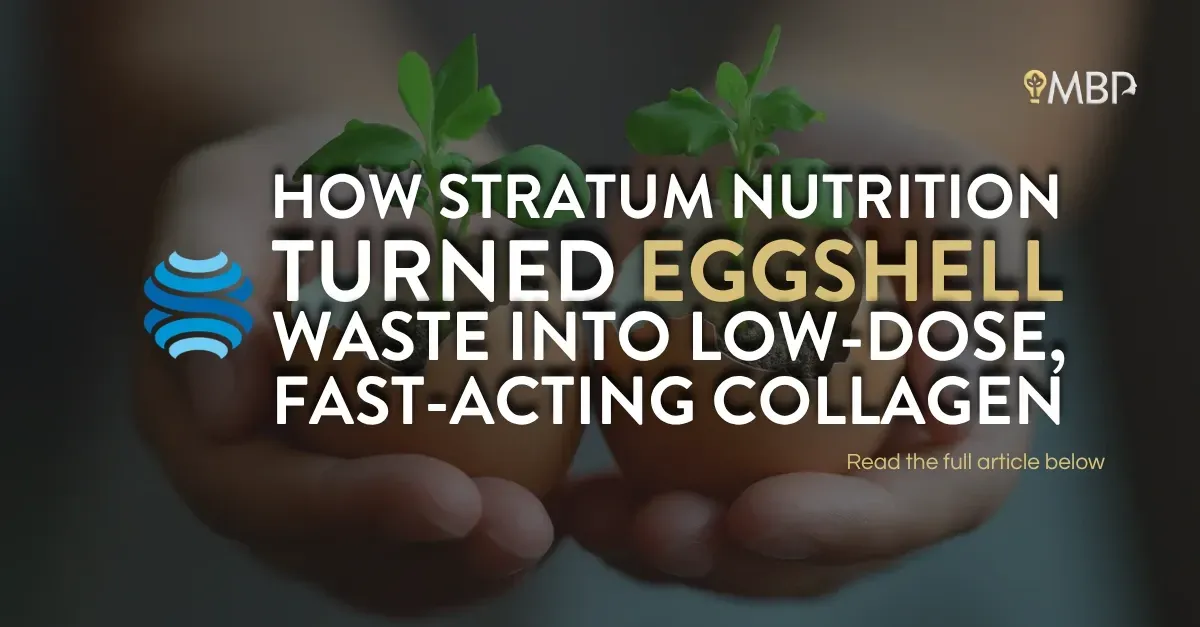 How Stratum Nutrition Turned Eggshell Waste Into Low-Dose, Fast-Acting Collagen