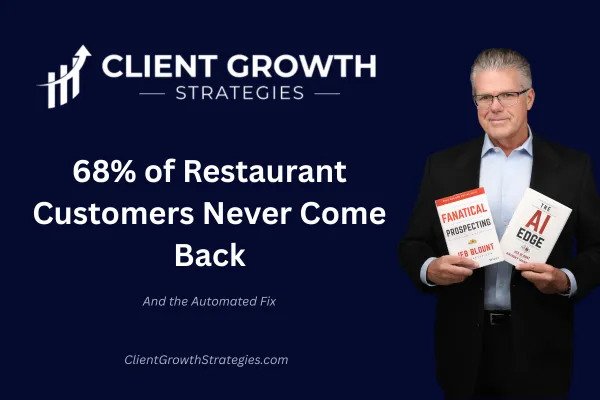 68 Percent Restaurant Customers Never Return Automated Fix
