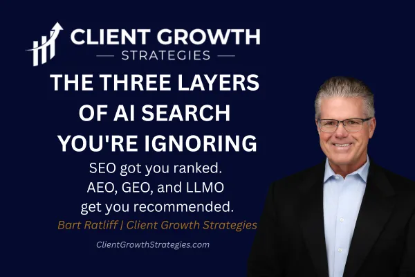 AEO, GEO, and LLMO: The Three Layers of AI Search Most Businesses Ignore