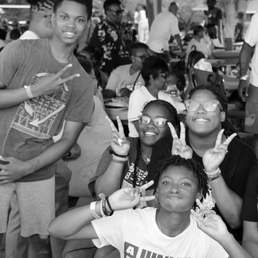 Youth stage worship
