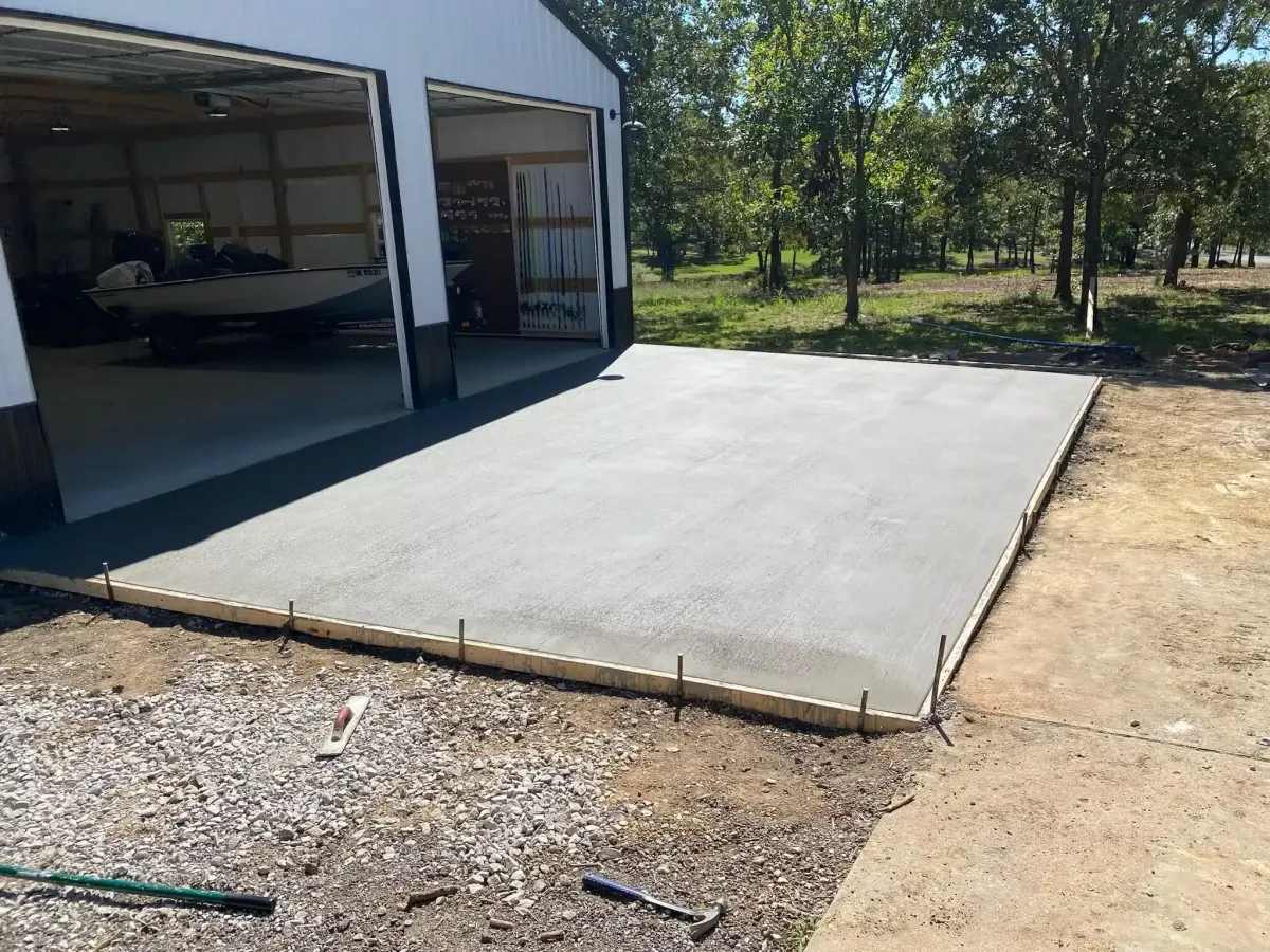 Broken Arrow Concrete builds and installs Slab