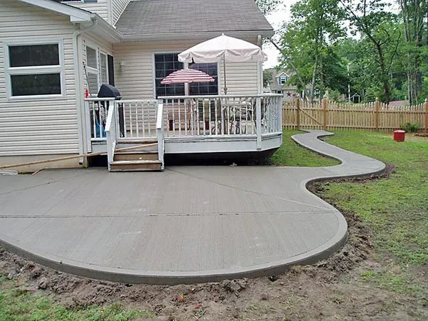 Broken Arrow Concrete builds and installs Patio