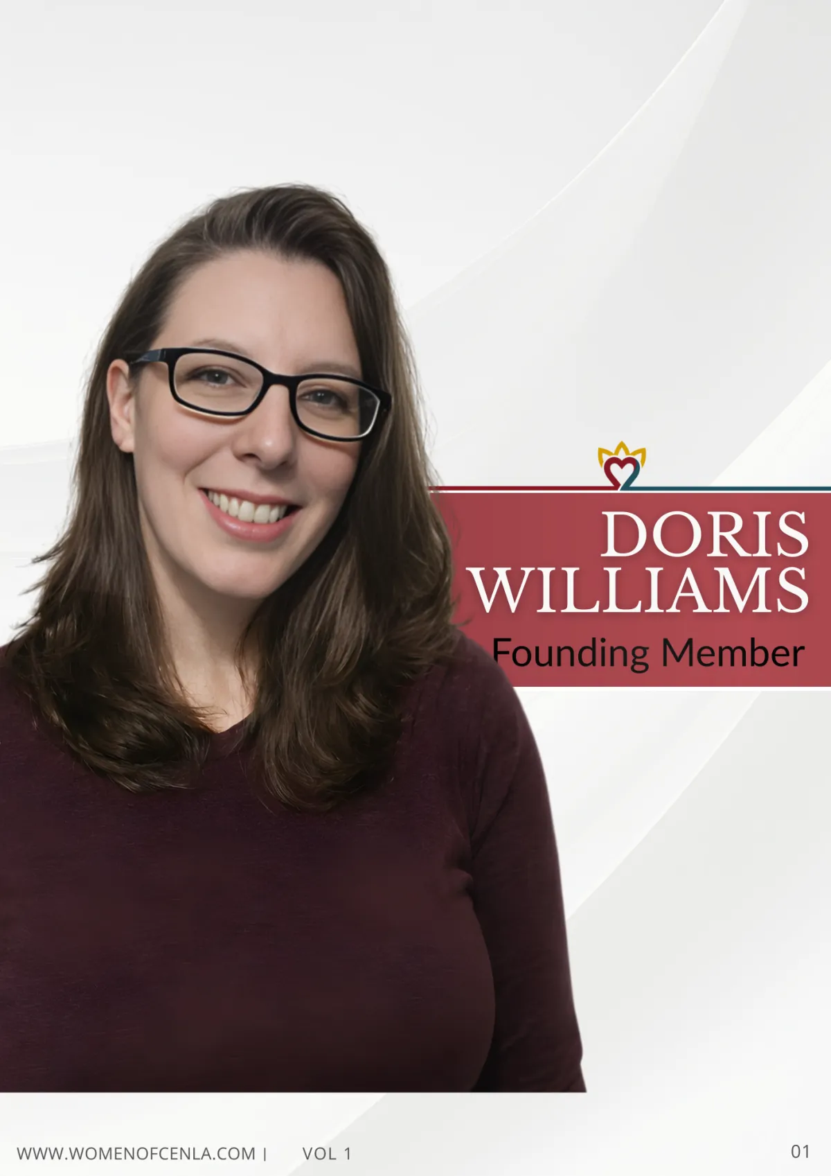 LumenRise Issue 01 magazine cover with bold typographic masthead and strong female portrait.