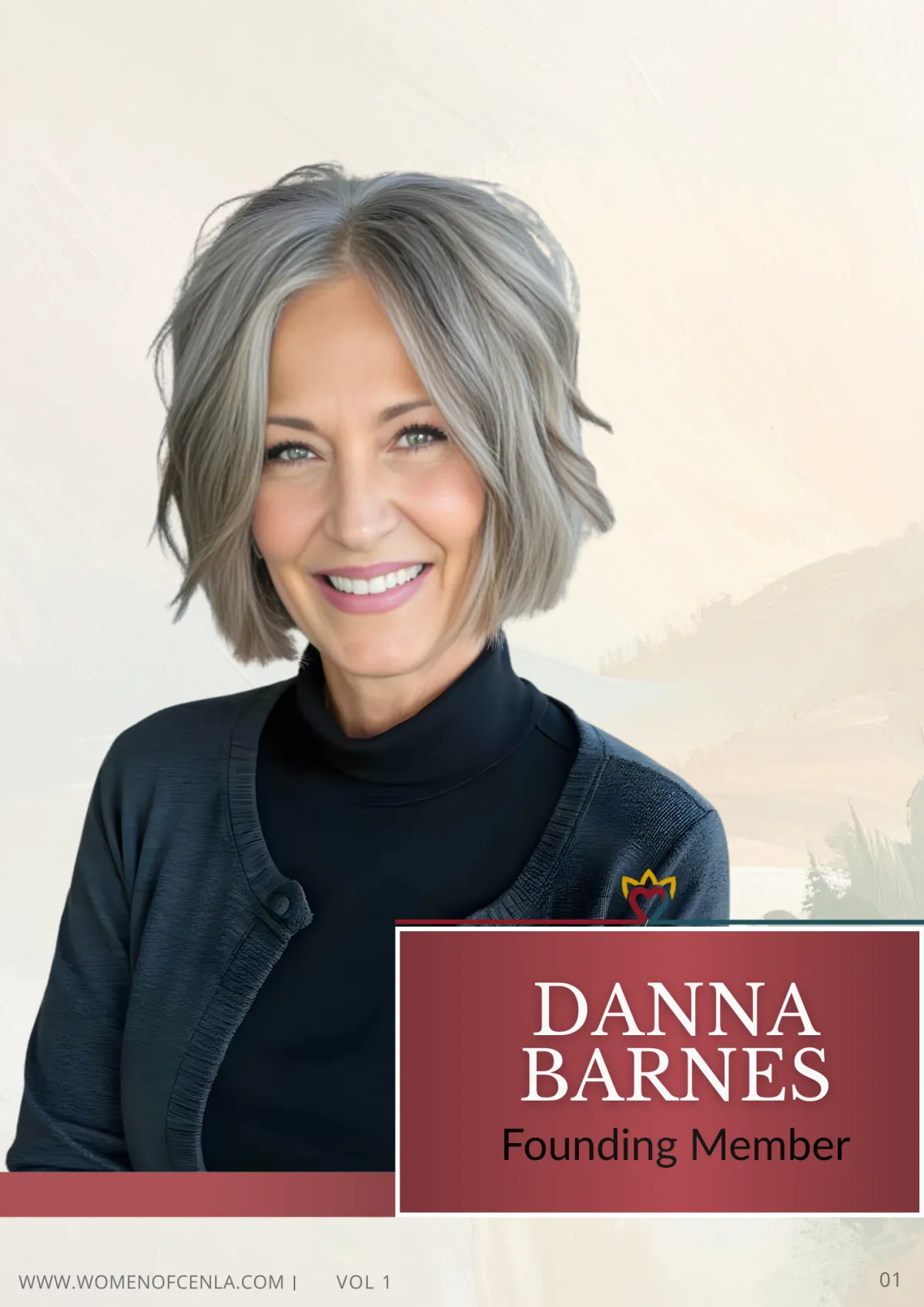 LumenRise Issue 02 magazine cover with soft editorial portrait and warm color accents.