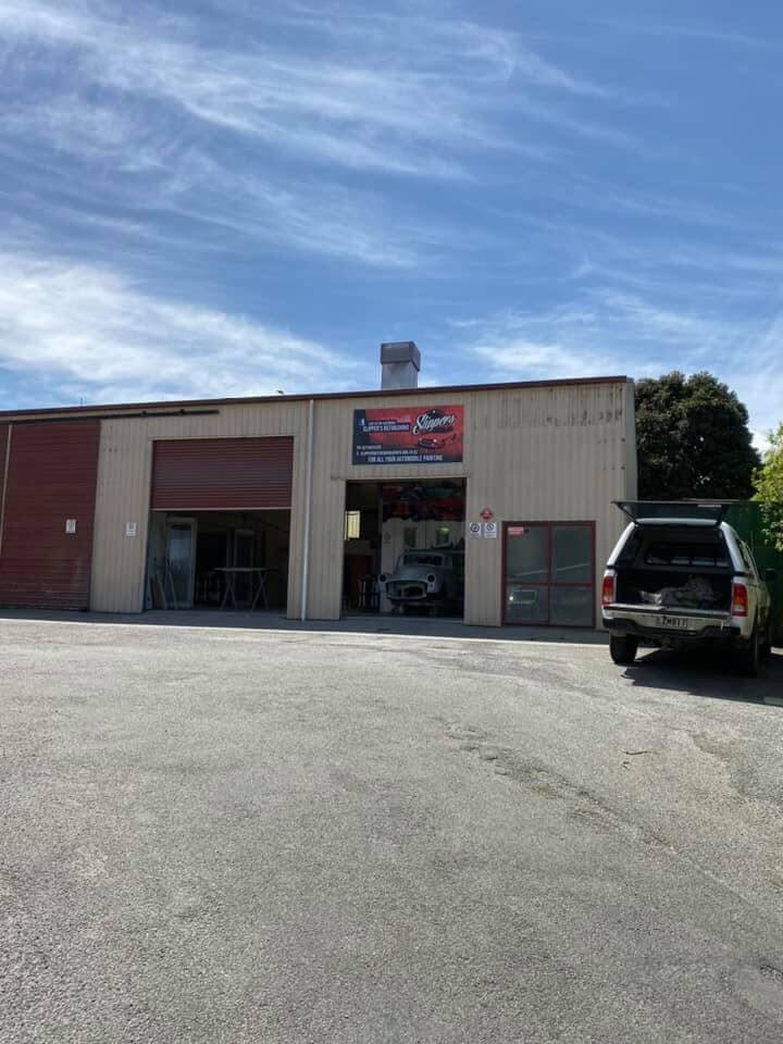 Slipper’s Refinishing Blast n Paint workshop 228 Taupo Quay Whanganui