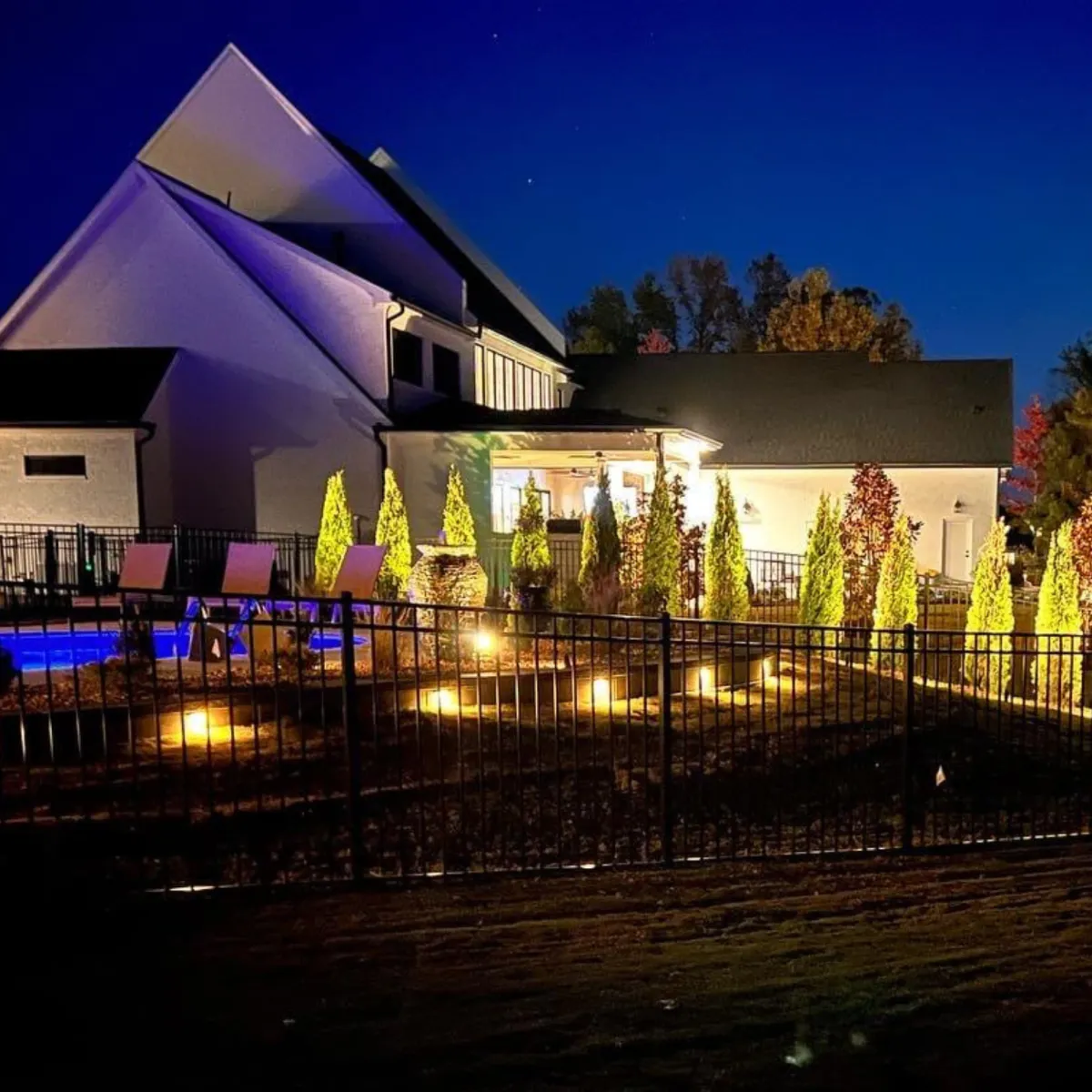 Custom Landscape Lighting Athens Alabama