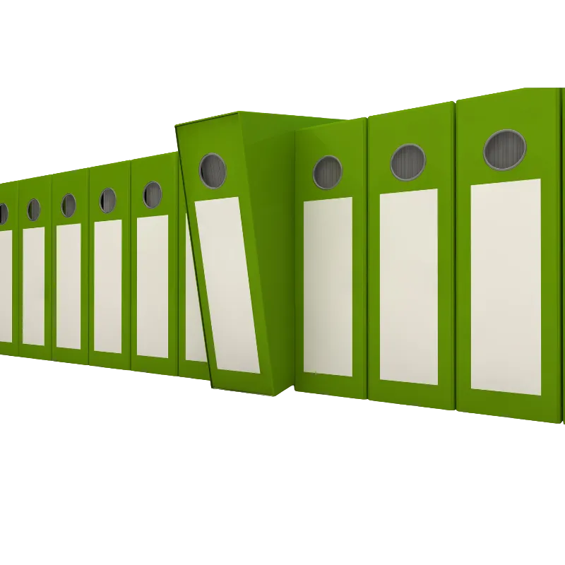 Irodai iratrendezési megoldások: színes mappák, dossziék, genothermek és archiváló dobozok a VargaPapírnál.