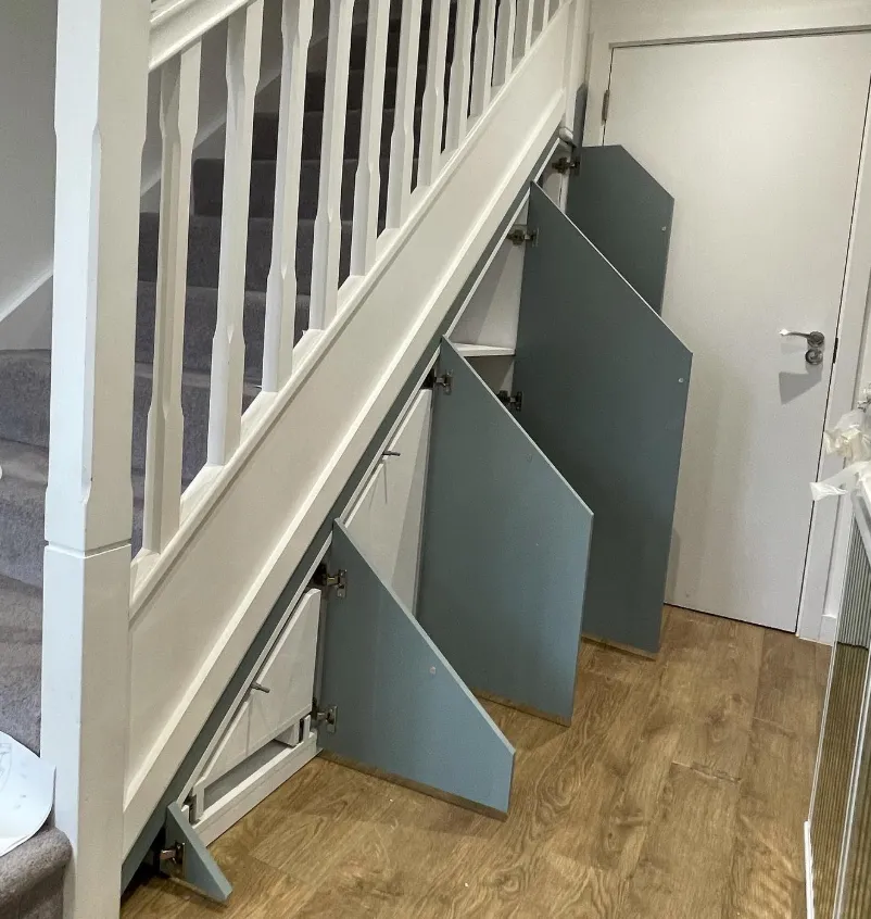 Transform Wasted Space into Beautiful, Functional Under-Stairs Storage in Epping, London