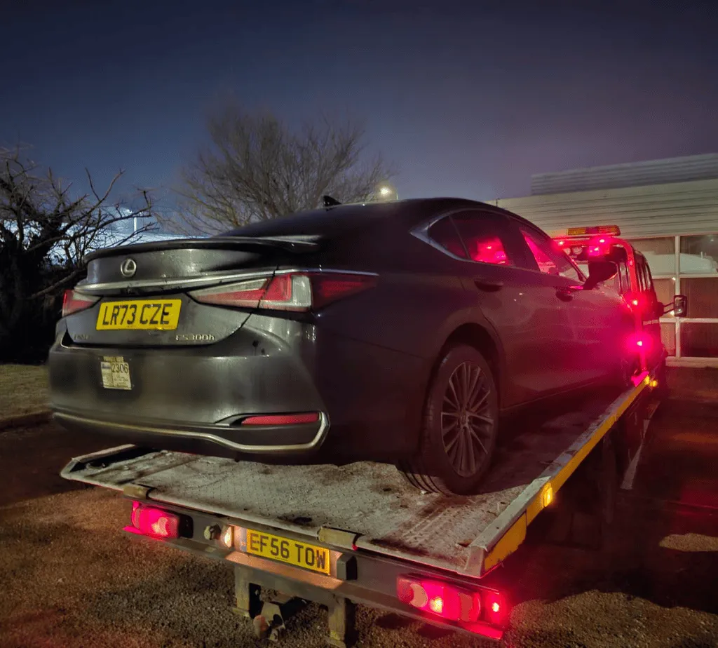 Our breakdown recovery company going out a night to tow someone