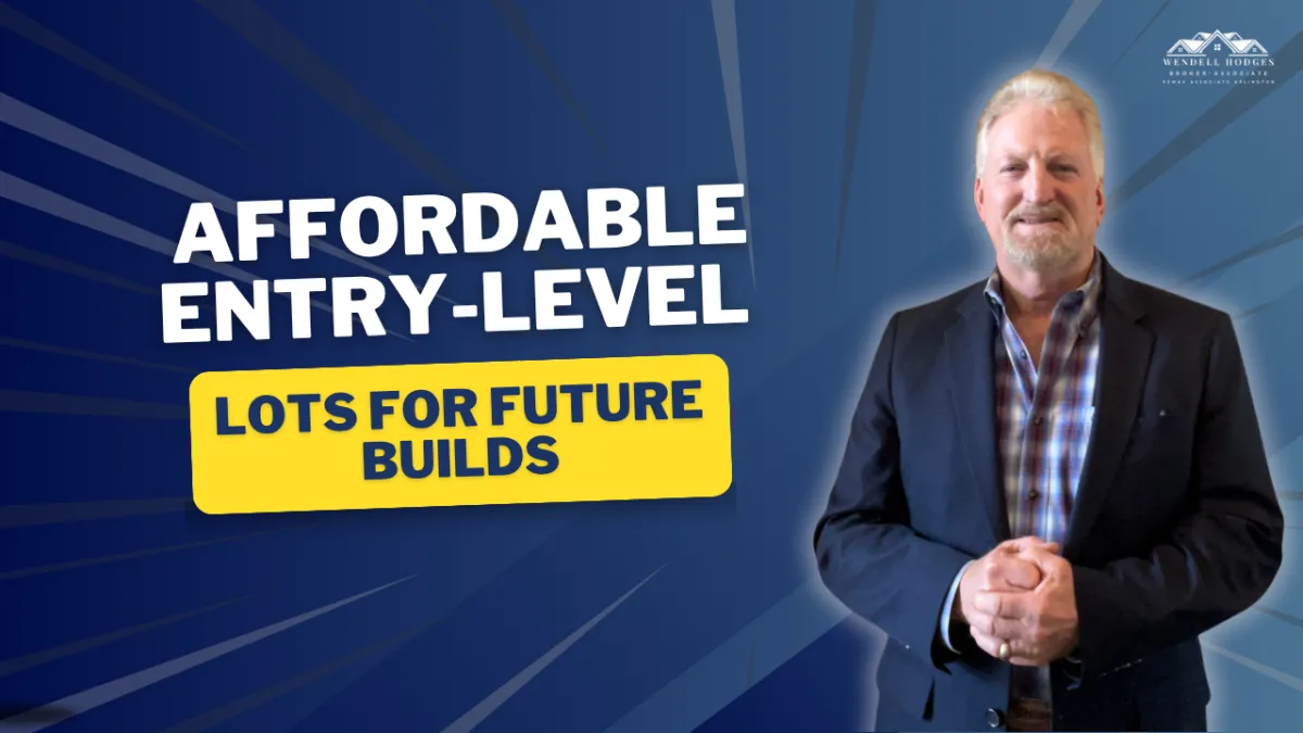 Affordable Entry-Level Lots for Future Builds
