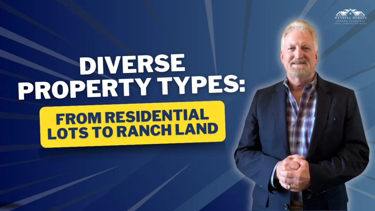 Diverse Property Types: From Residential Lots to Ranch Land