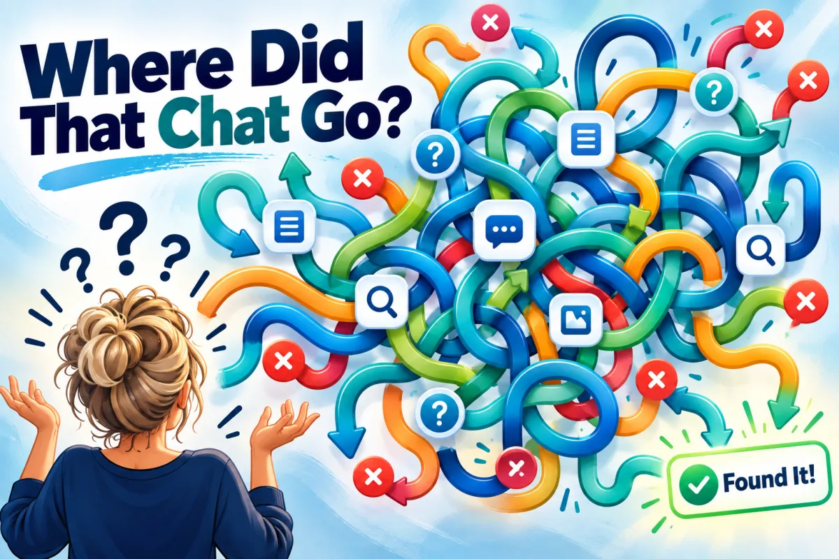Where Did That Chat Go?