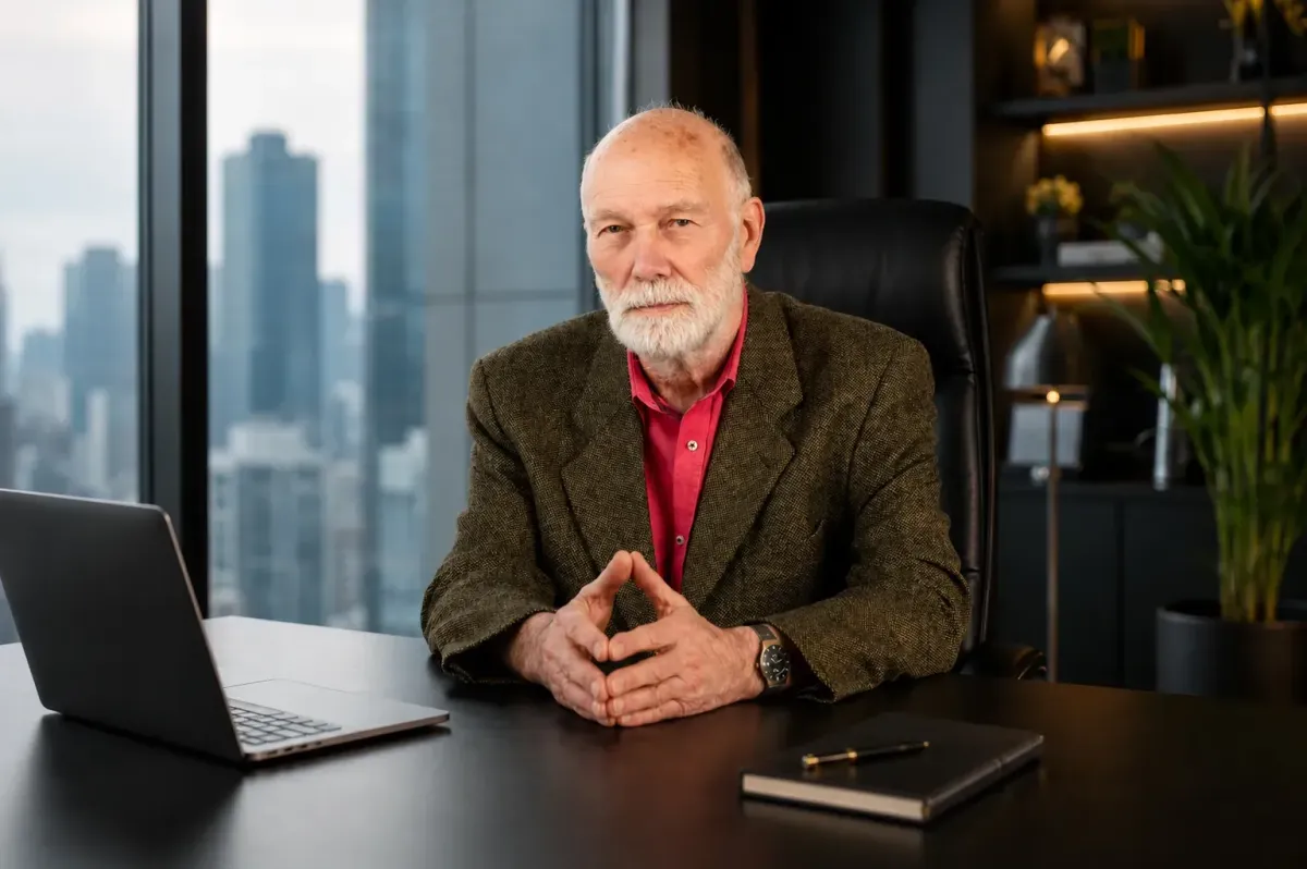 Portrait de Denis Michaut,fondateur de l'Or Viant