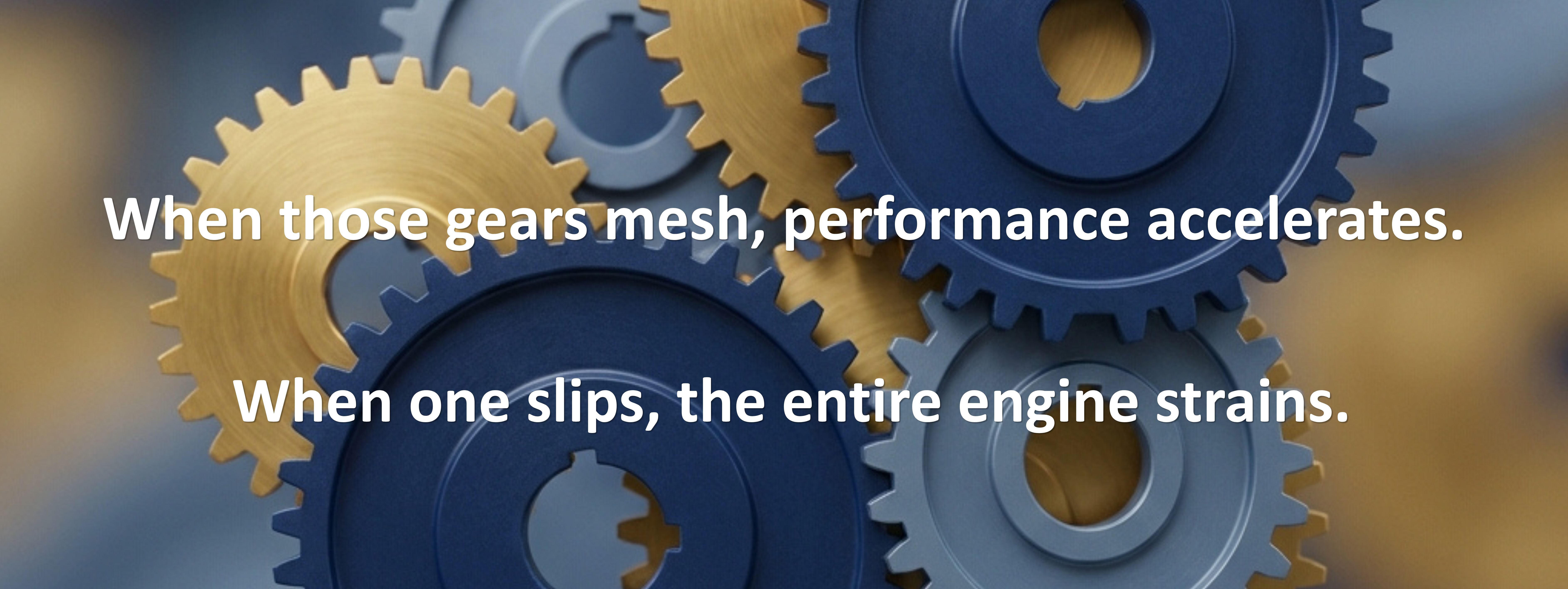 When Gear Mesh | Tim Schumer - Next Level Human Capital
