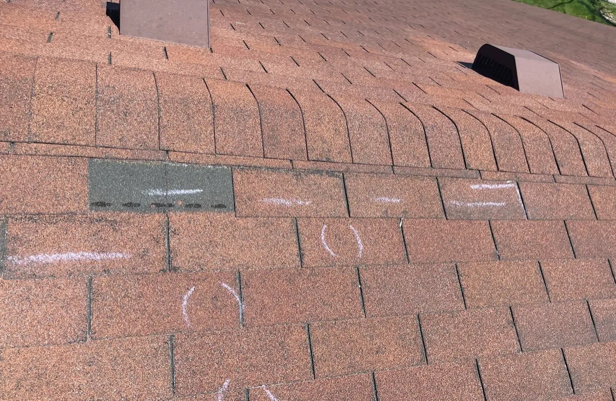 How to tell hail damage from normal wear on a Minnesota roof (photo guide)