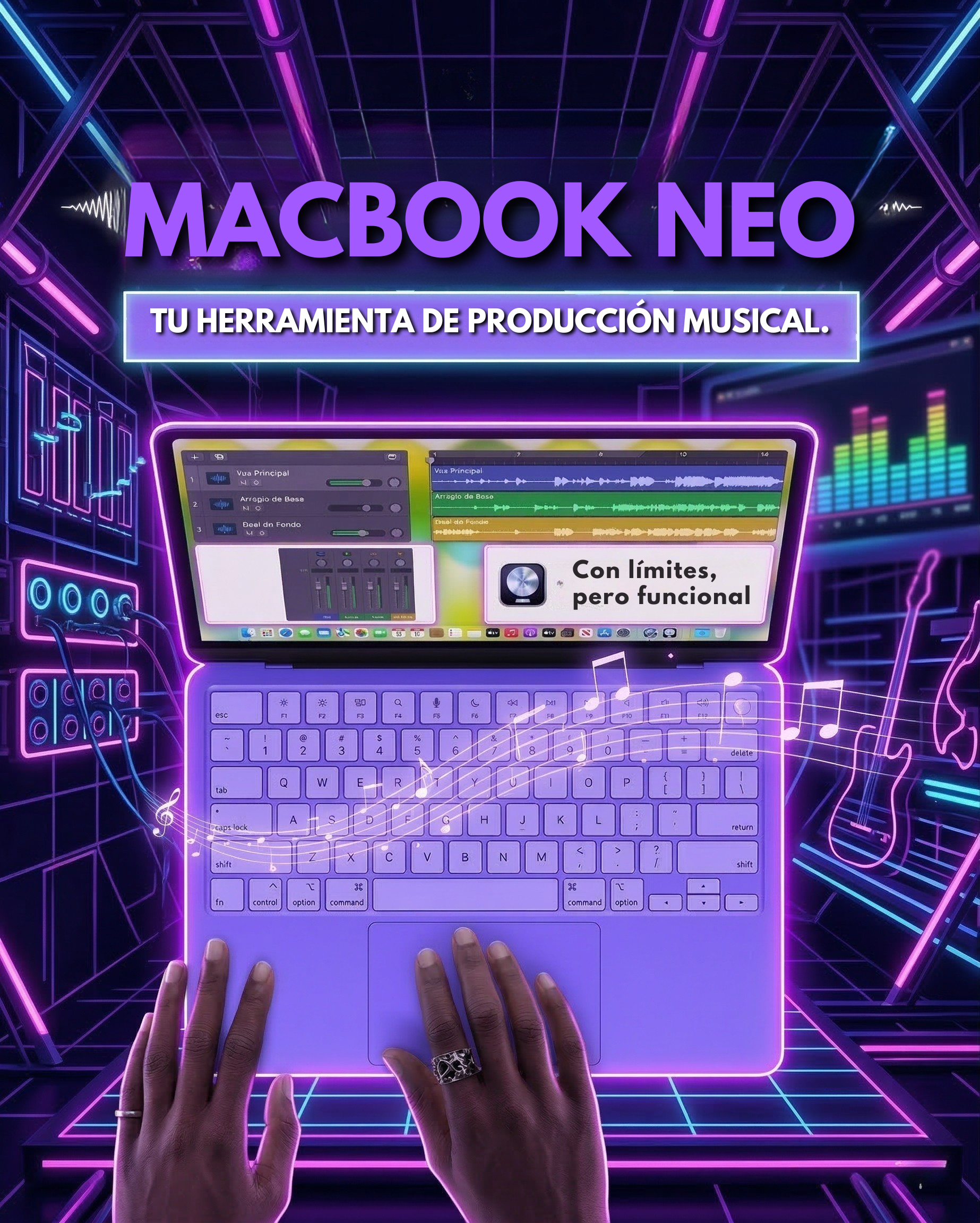 ¿Es la MacBook Neo la nueva herramienta definitiva para productores? (Análisis 2026)