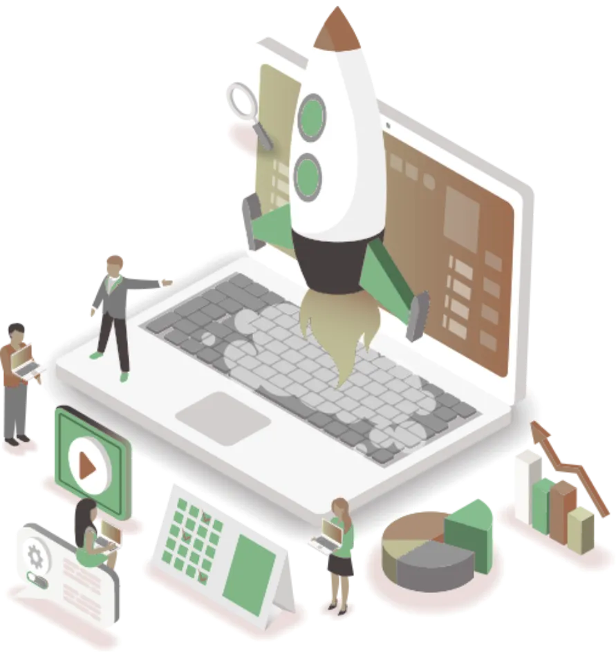 marketing experts working to Skyrocket Your Rankings