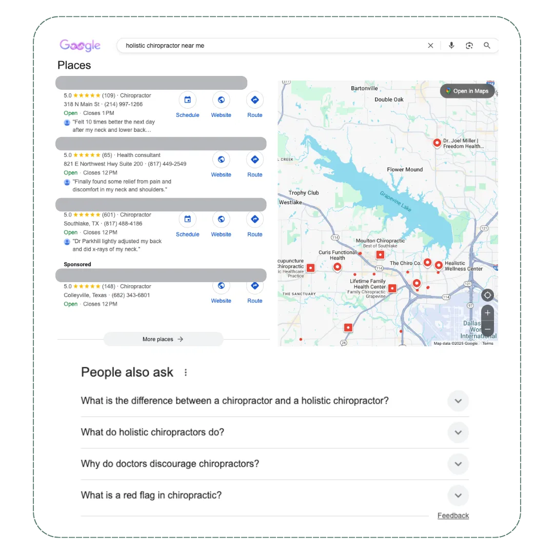 google maps pack seo