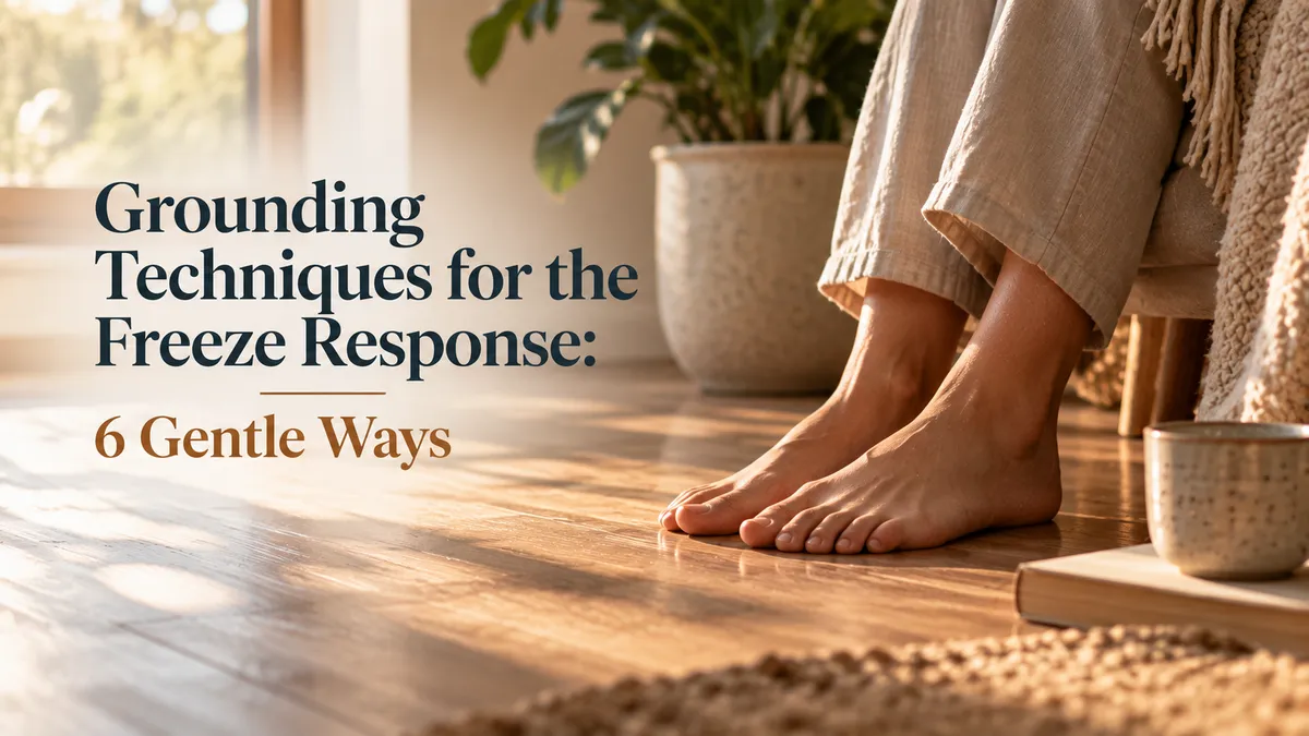 Grounding Techniques for the Freeze Response: 6 Gentle Ways