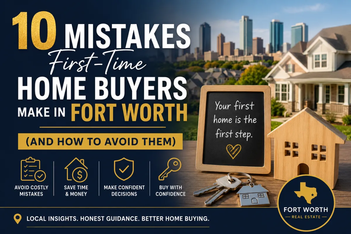 10 Mistakes First-Time Home Buyers Make in Fort Worth (And How to Avoid Them)