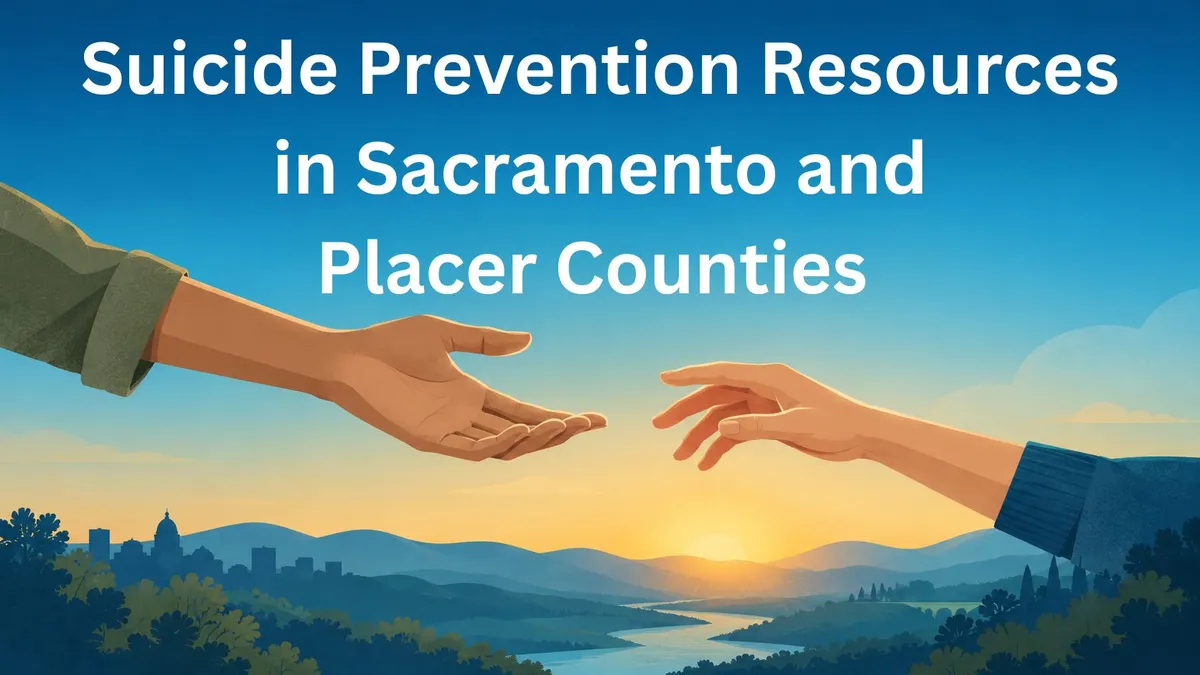 Suicide Prevention Resources in Sacramento and Placer Counties