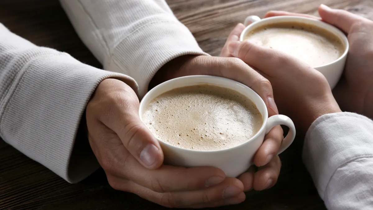 Coffee Creamer Moment