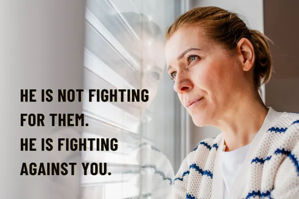 He Is Not Fighting For Them. He Is Fighting Against You.