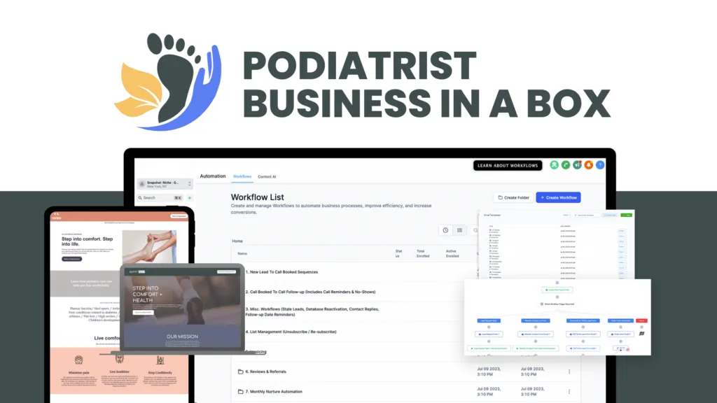 Epic Podiatrist Snapshot