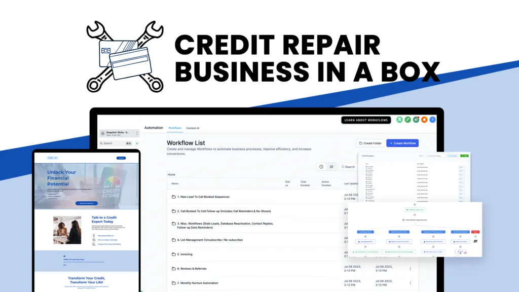 Epic Credit Repair Snapshot