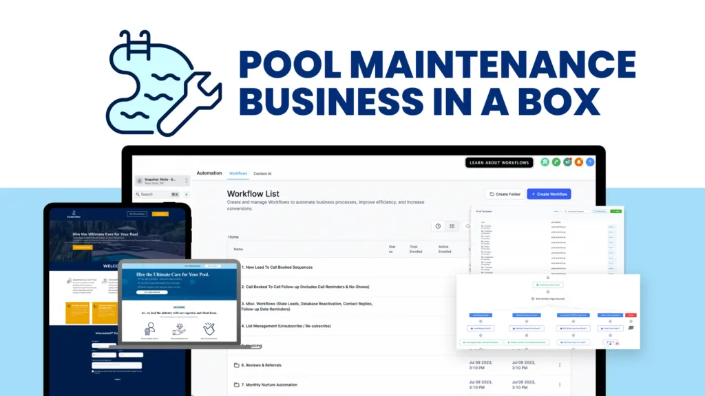 Epic Pool Maintenance Snapshot