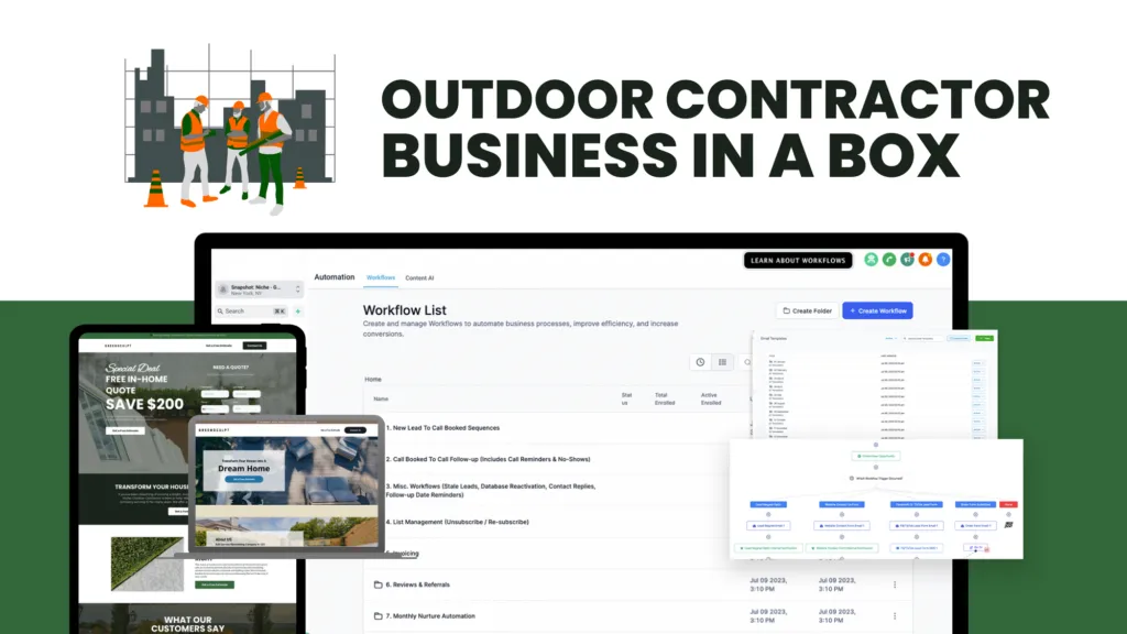 Epic Outdoor Contractor Snapshot