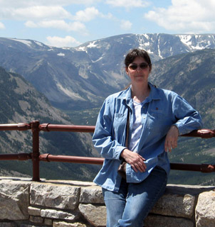 Soft-focus portrait of Barbara Gould, romantic romance author