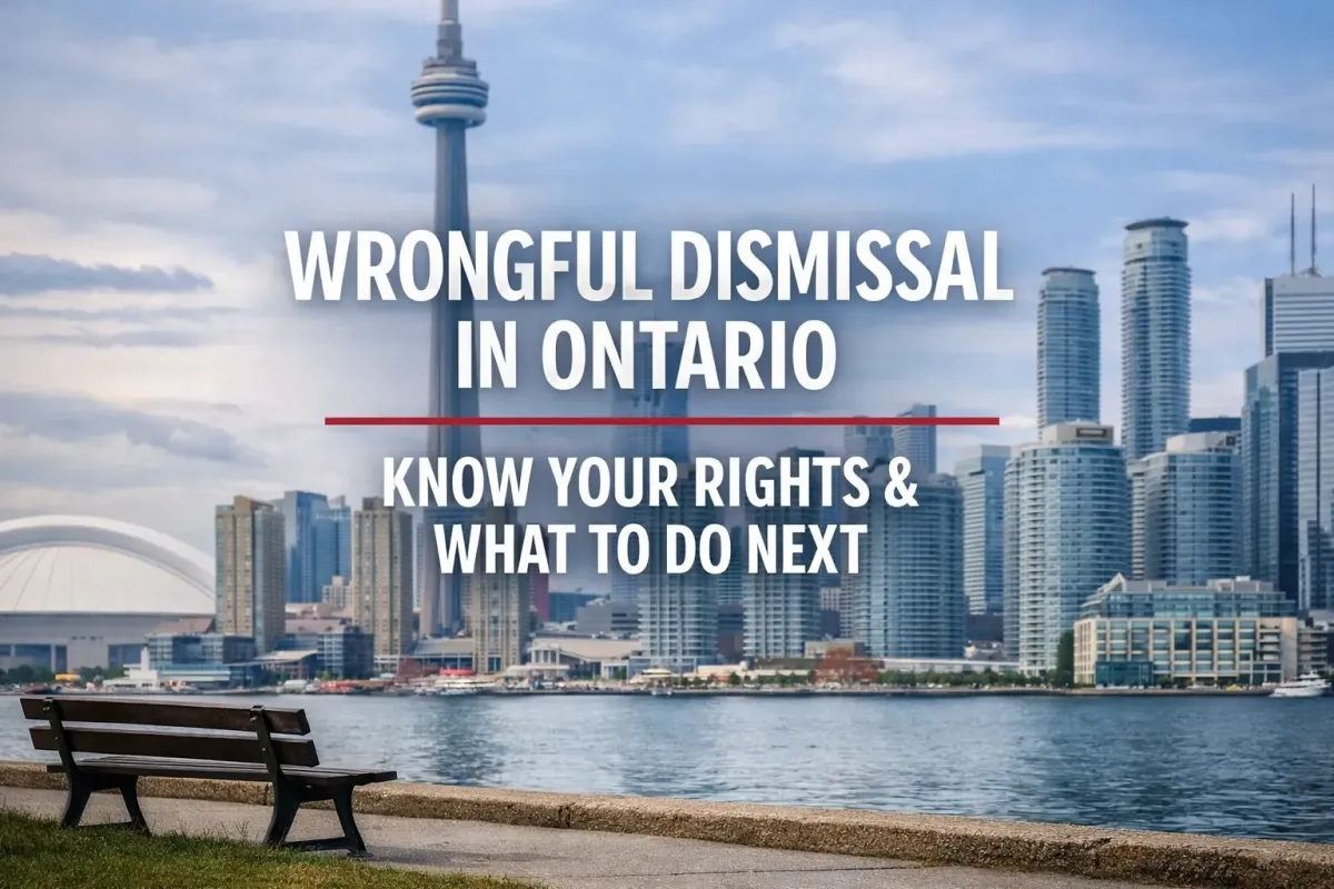 Wrongful Dismissal In Ontario: What It Means And What To Do Next