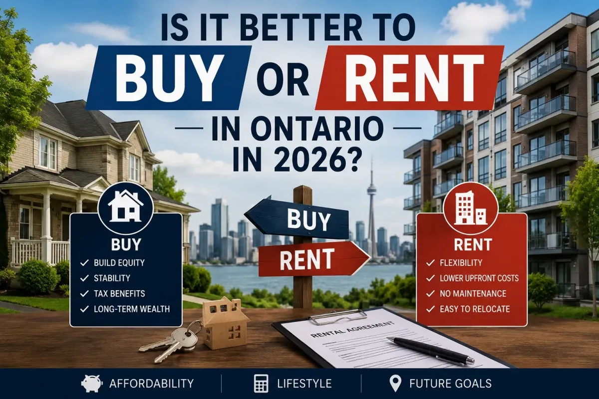 Buy Vs Rent Ontario 2026 Guide Comparing Homeownership And Renting Costs