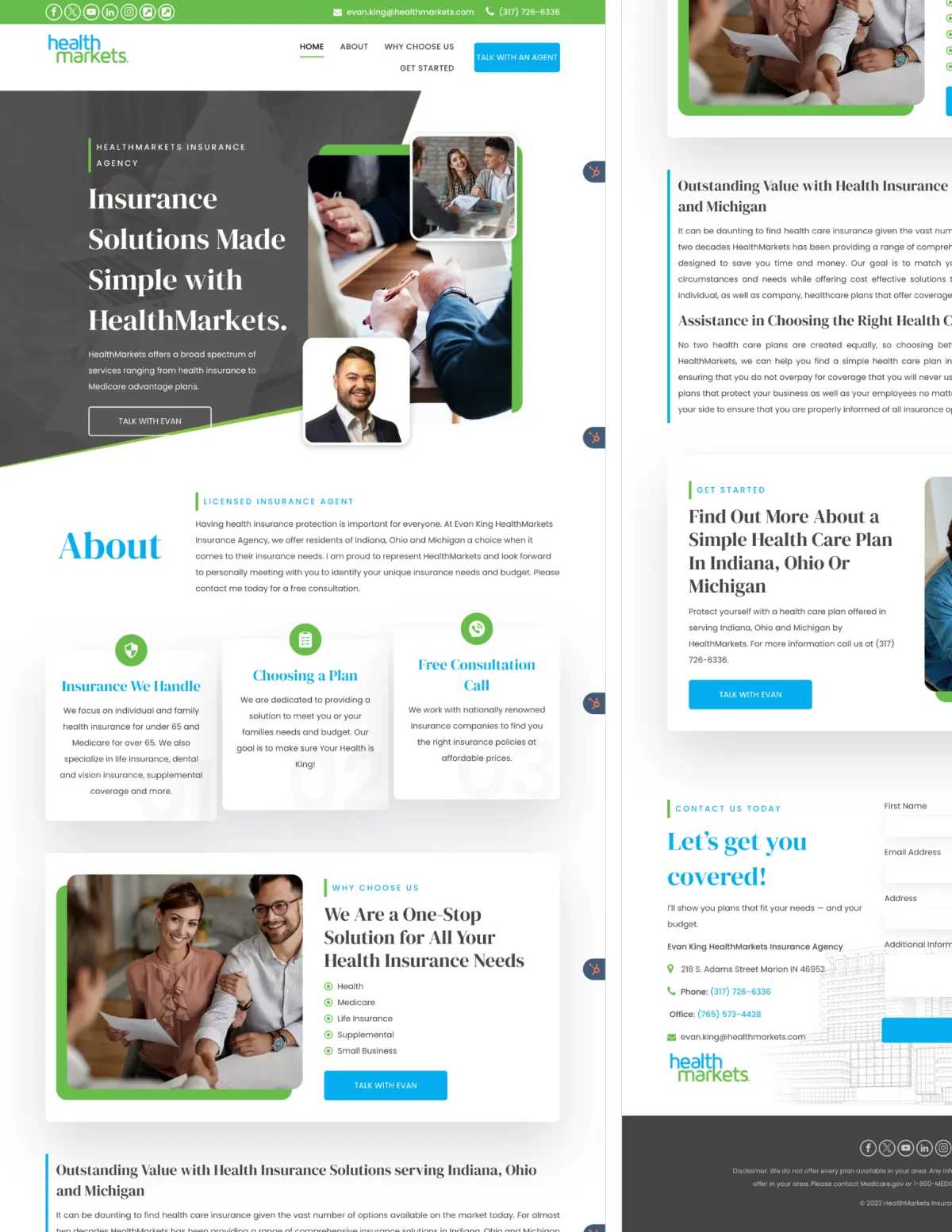 Health Markets Evan King Insurance