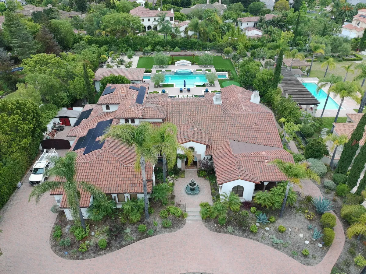 Completed roofing project by EB Roofing