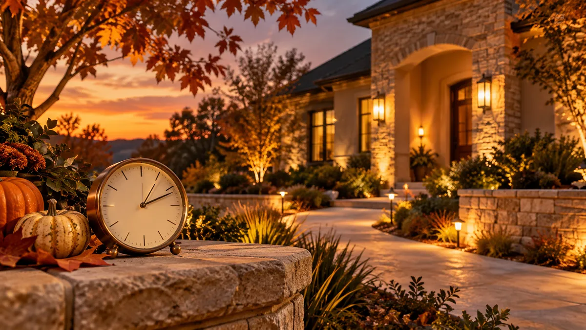 Changing Seasons: Review Your Outdoor Lighting Timers