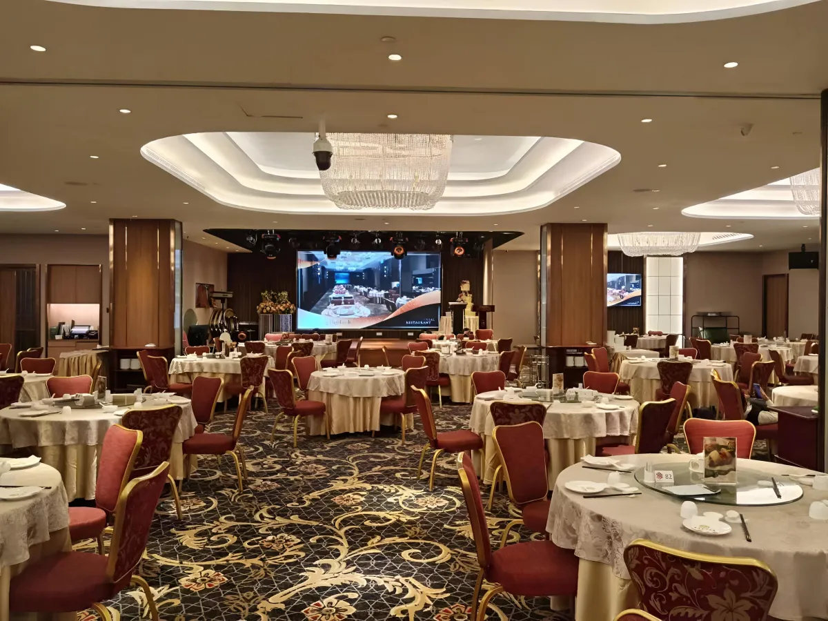 black corded headphones