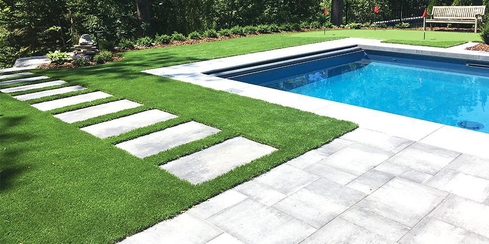 artificial turf installation