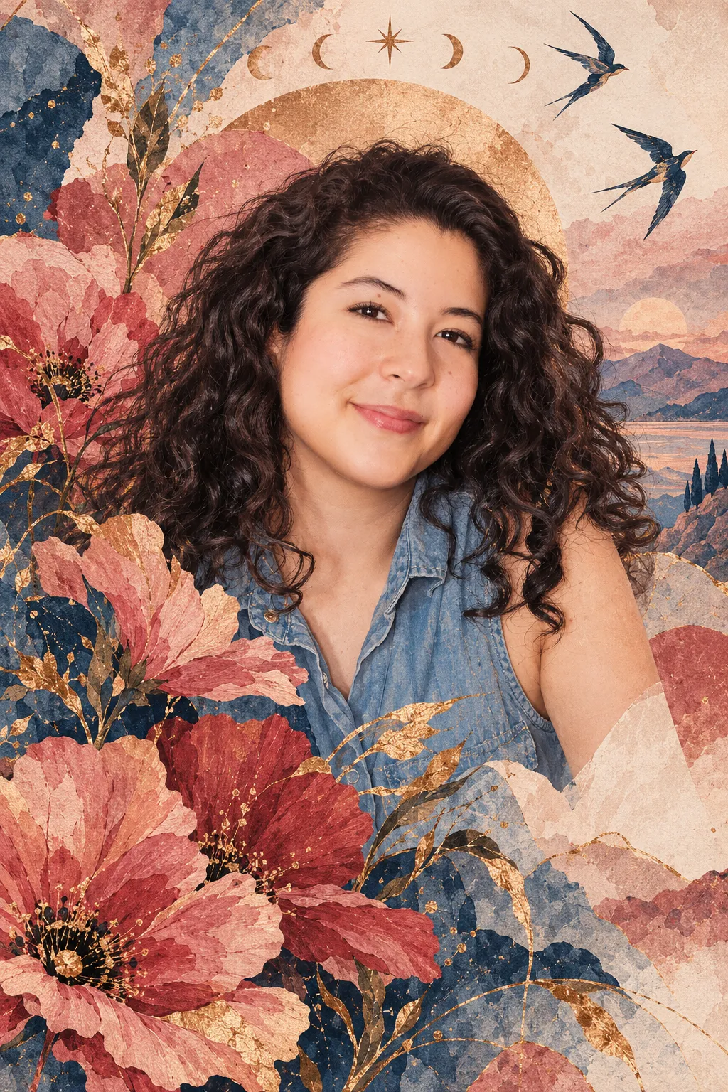 Retrato de Damaris Ríos, psicóloga y terapeuta holística