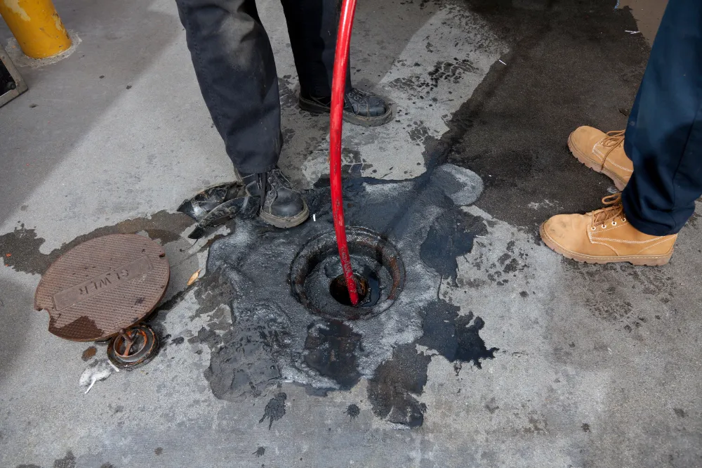 Driving test preparation with student practicing parking